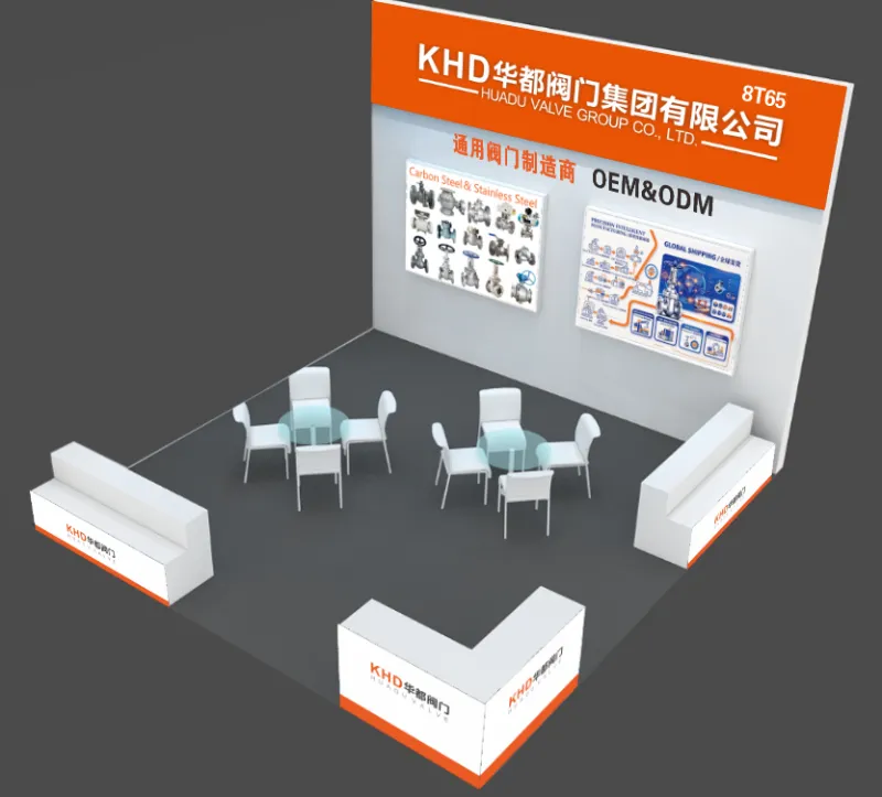 Induve scuntrà Huadu Valve Group (KHD) in ottobre 2026? Fiera di Valve Internaziunale di Zhejiang, Stand 8T65