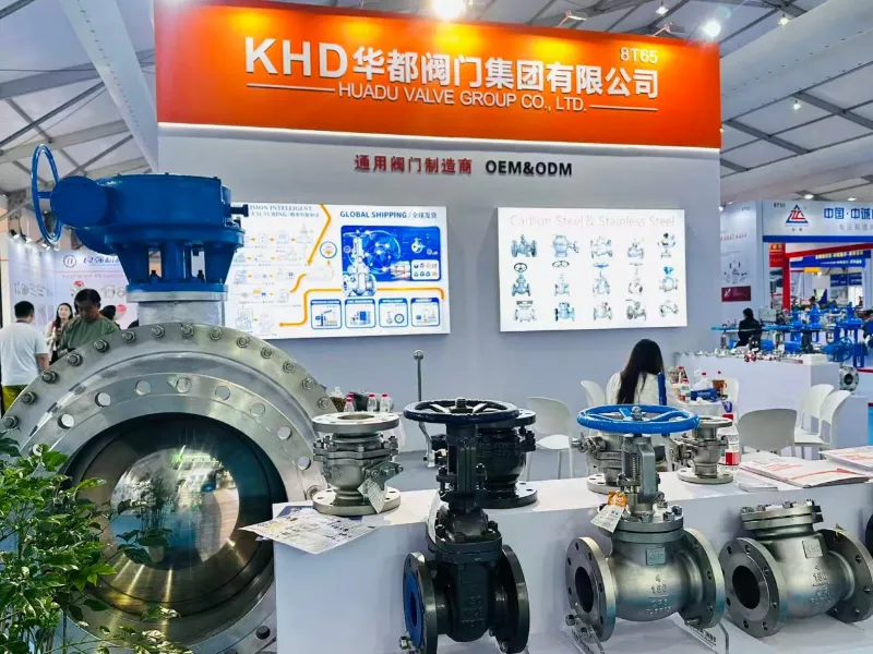 Zhejiang Int'l Valve Industry Chain Fair 2026 cunclusa cù successu - Grazie per a visita di Huadu Valve Group (KHD) à u Stand 8T65