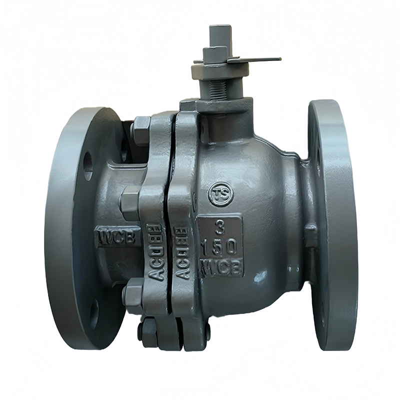 Valve à sphère à bride en acier au carbone