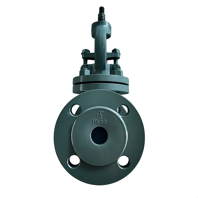 Valve à globe à bride en acier au carbone