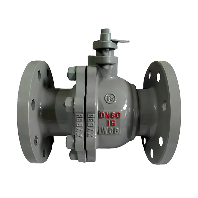 Valve à sfera standard naziunale in acciaio di carbone