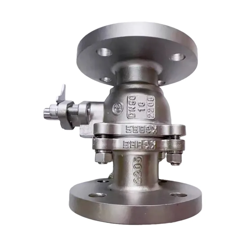 Valve à sphère à bride en acier duplex