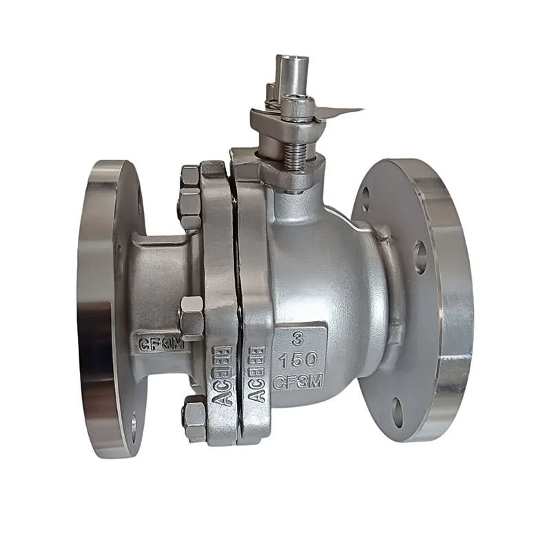 Valve à sfera à bride