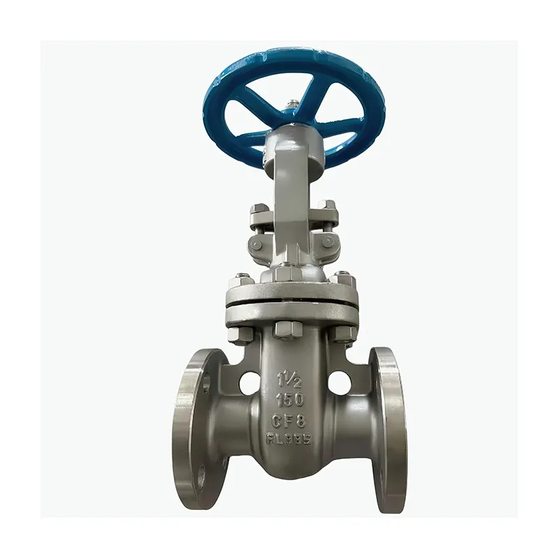 Valve à sabot à l'extrémité à bride