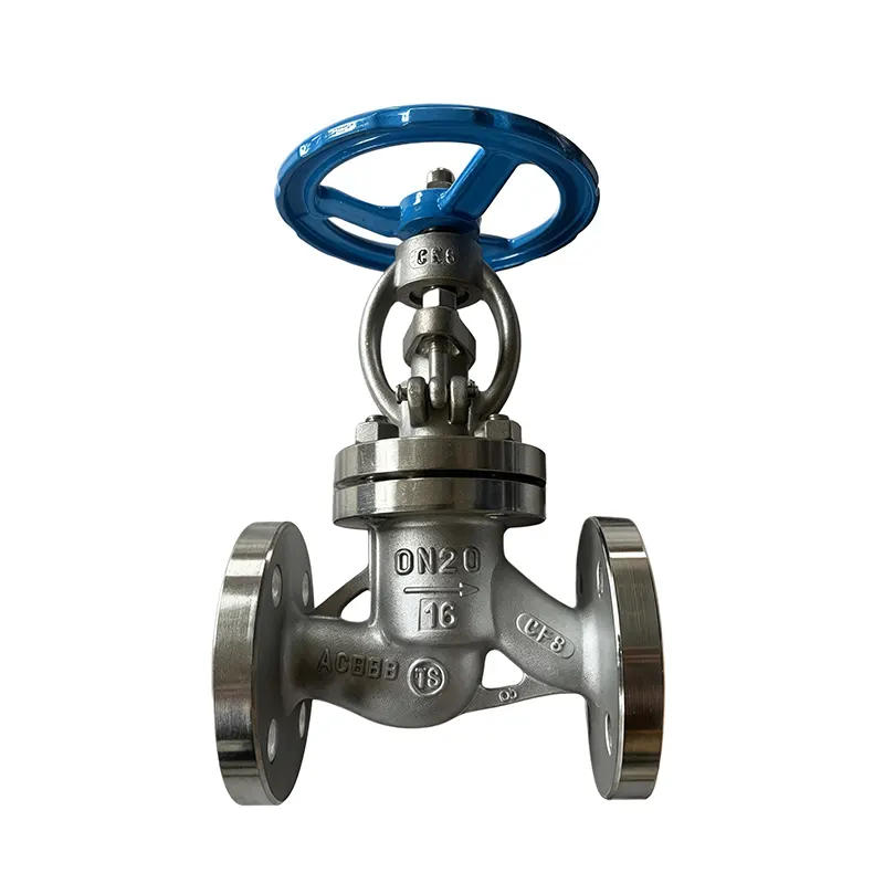 Valve à globu cù volante