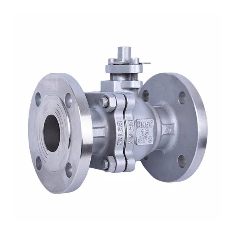 Valve à sfera in acciaio inox 304