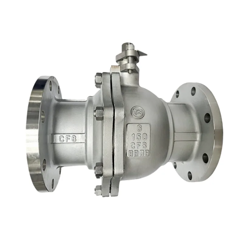Valve à sphère standard API en acier inoxydable