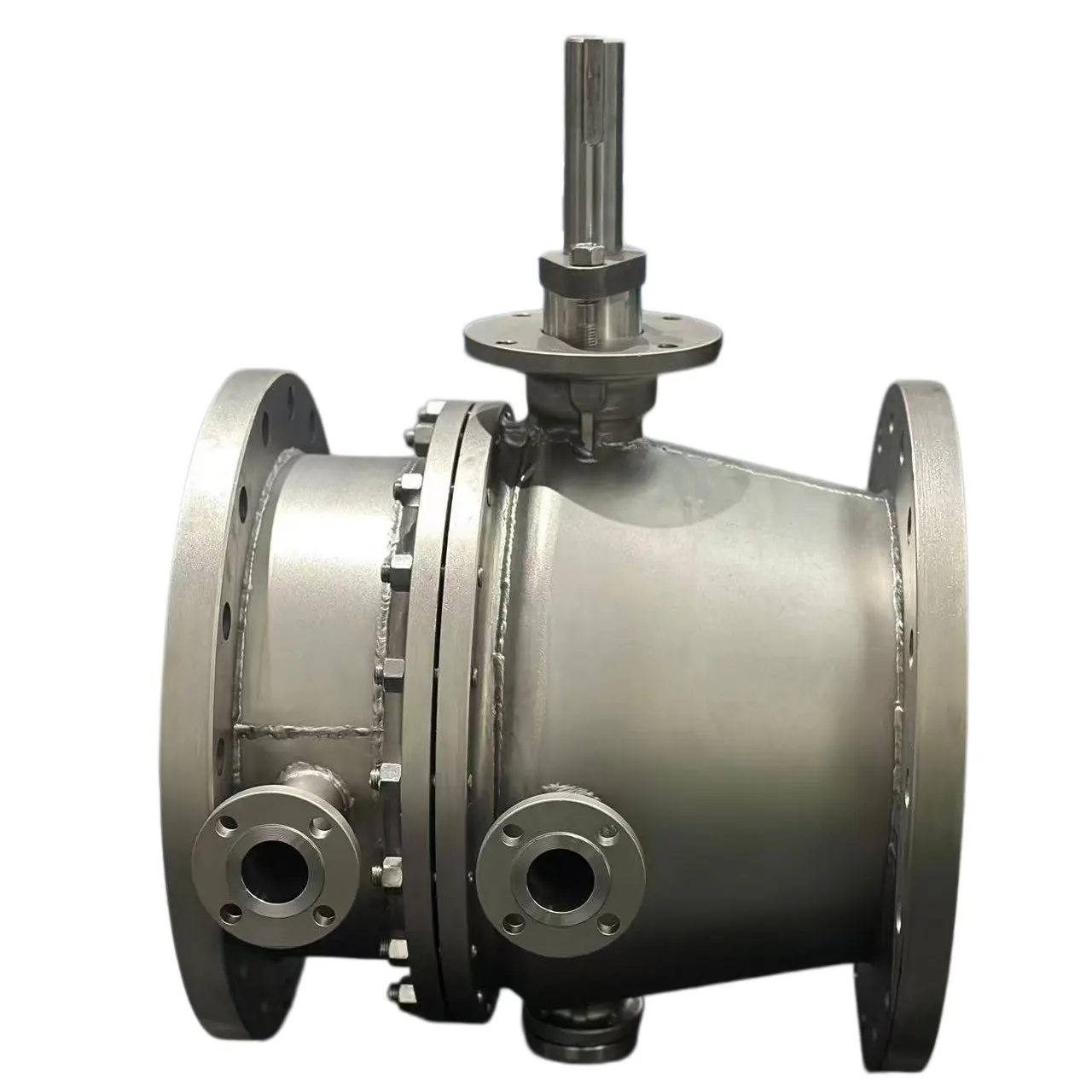Valve à sphère fixe en acier inoxydable Valve à sphère à bride forgée