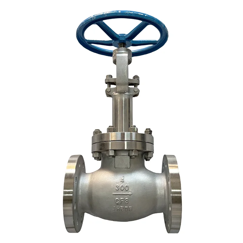 Valve à globe à bride en acier inoxydable