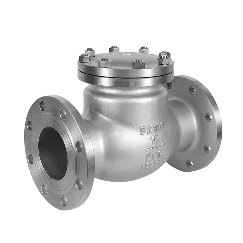 Valve di ritegnu standard GB in acciaio inox