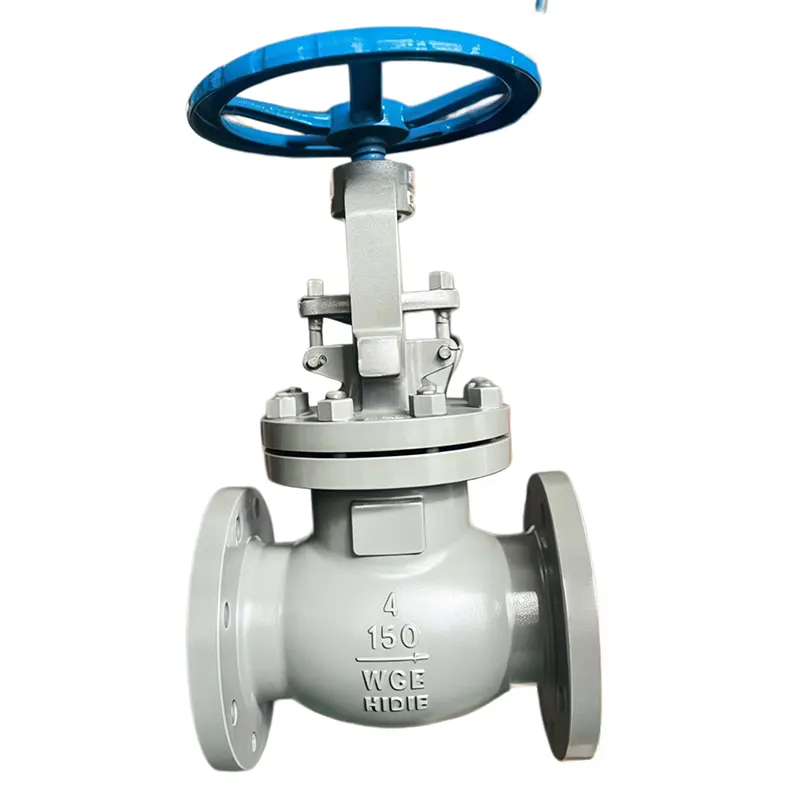 Valve à globu industriale in acciaio inox