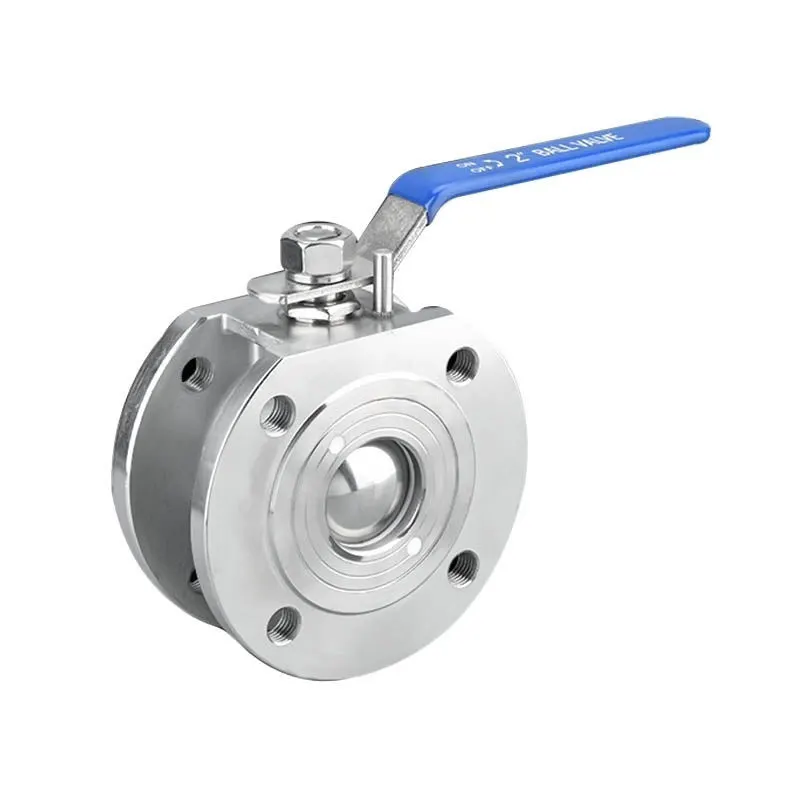 Valve à sfera di tipu sottile