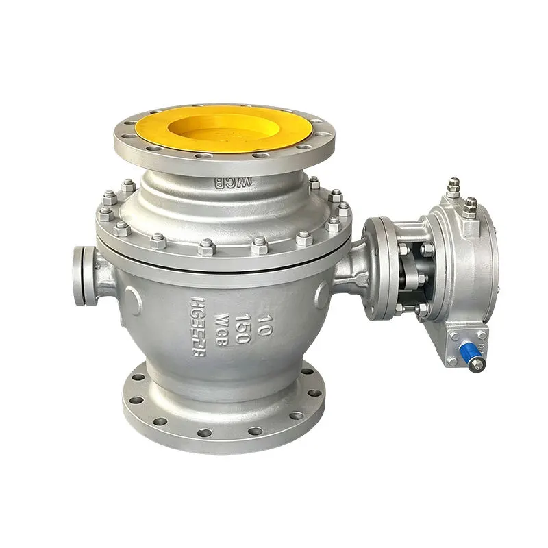 Valve à sphère fixe en acier au carbone WCB